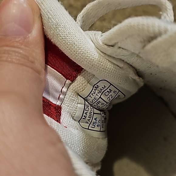 G unit sneakers red and white - Picture 5 of 5